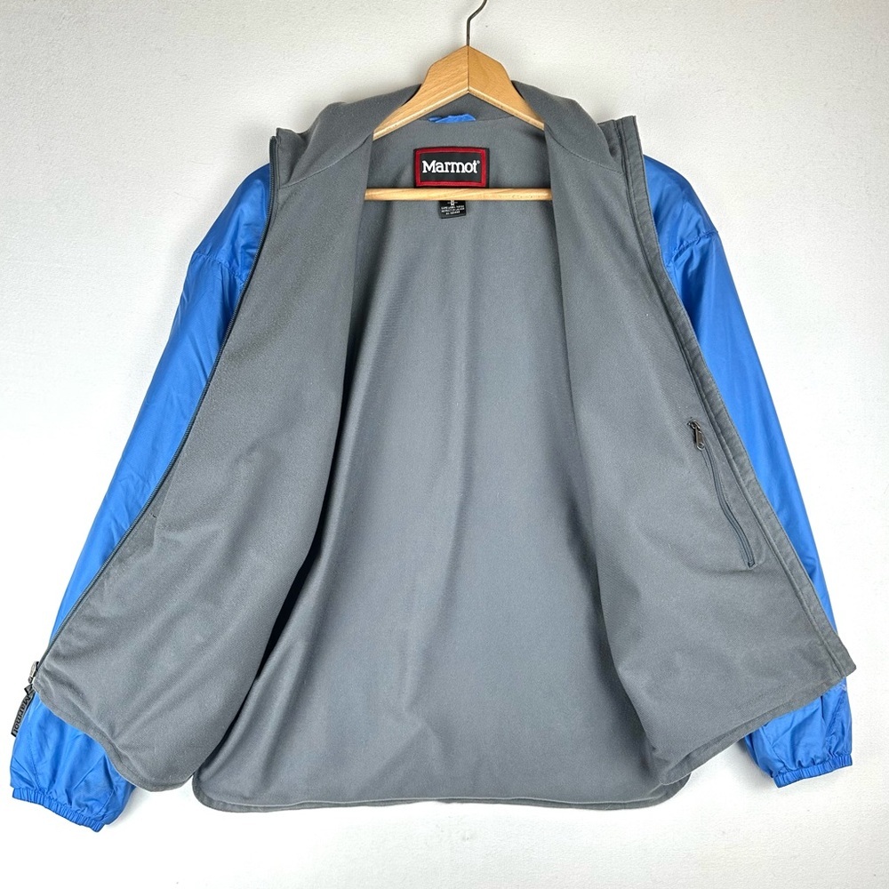 Marmot Windbreaker Fleece Lined Jacket Vented Outdoors - Picture 4 of 11